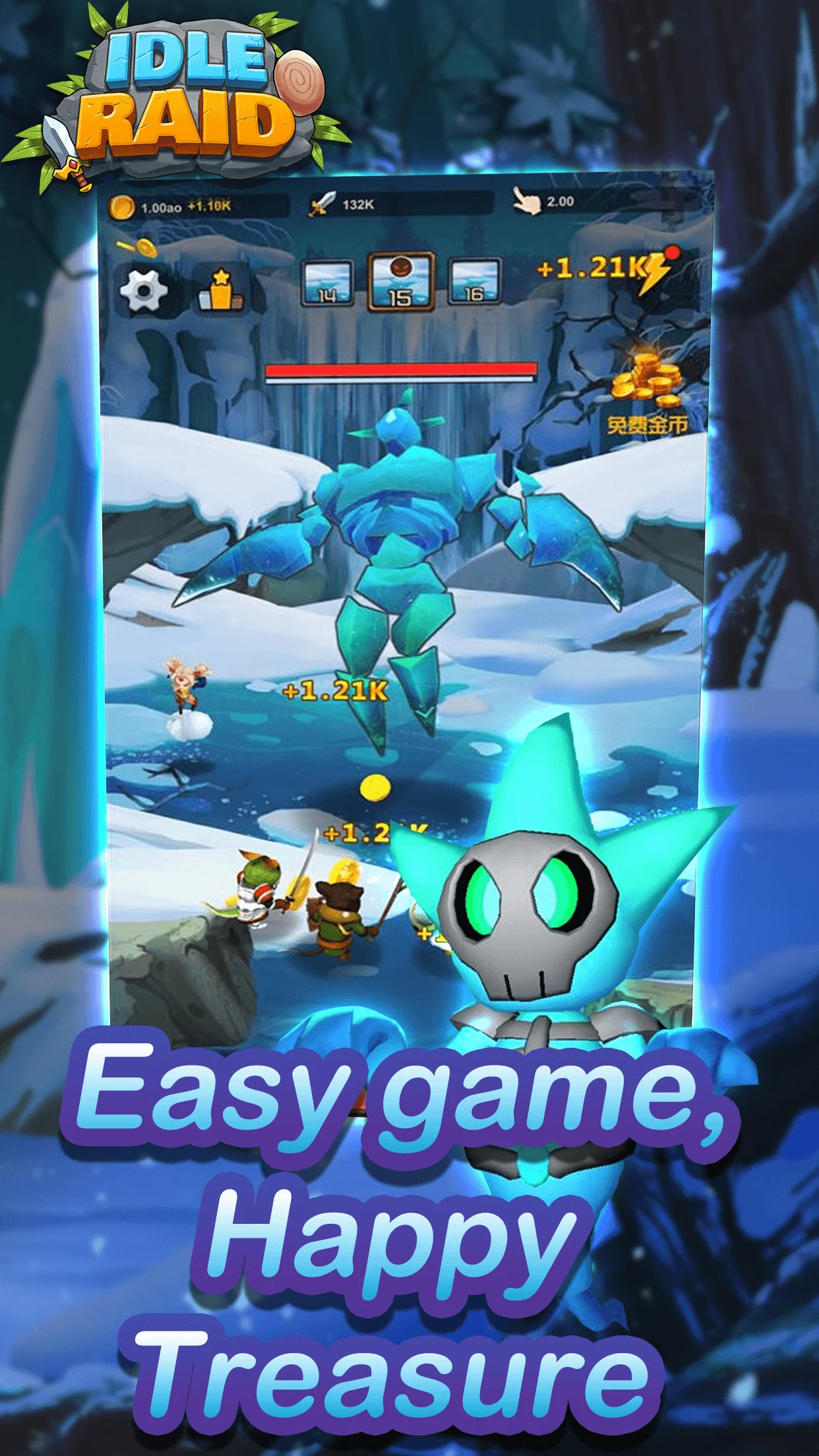 IDLE RAID - one man, one army screenshot
